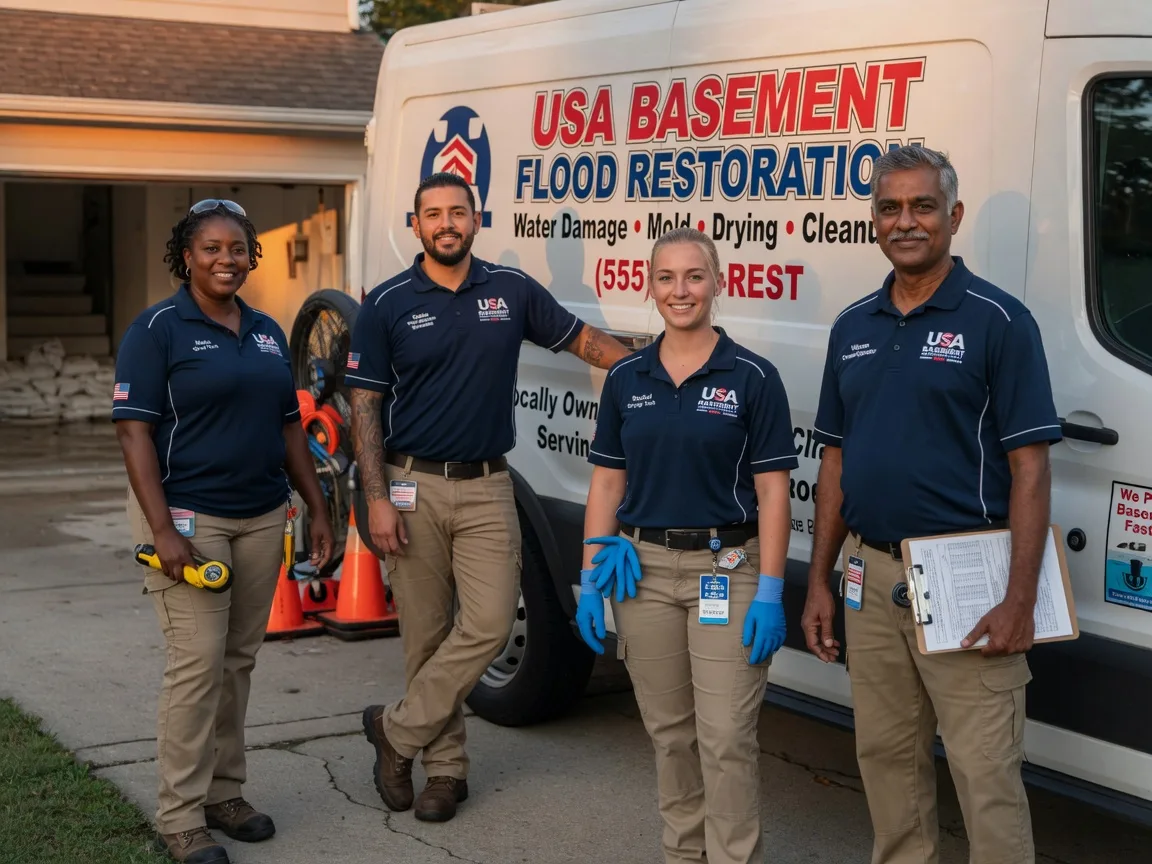 Basement Flood Cleanup company in Upson, WI